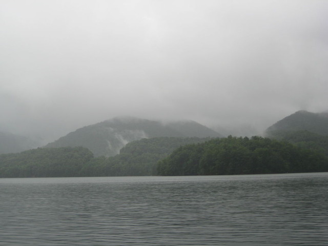 view from buoy line early Sunday morning