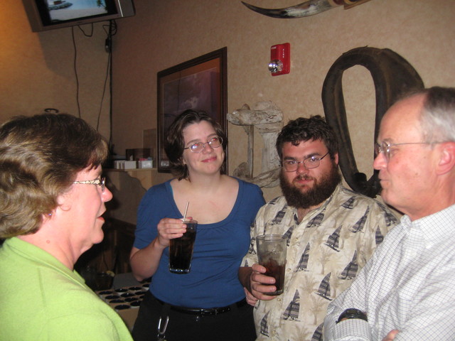 crowd scenes, Lone Star Restaurant