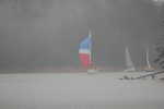 Wayne Catoe's new spinnaker,
pictures submitted by Jean French