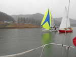 during race, picture from M. Galloway
