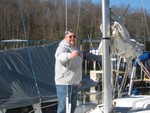 Getting boats ready for race