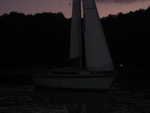 race started in Lakeshore Marina tireline at 8:55 PM