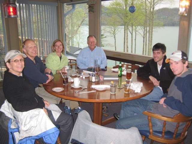 drying out after the race at Captain's Table