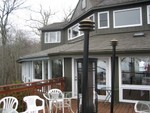 Porch outside the restaurant