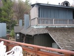 Outside view of the lodge rooms