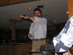 presentation on the "Happy Hooker," places to anchor on Watauga Lake by Jeff Arnfield.