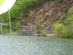 overflow on dam, May 8, 2009